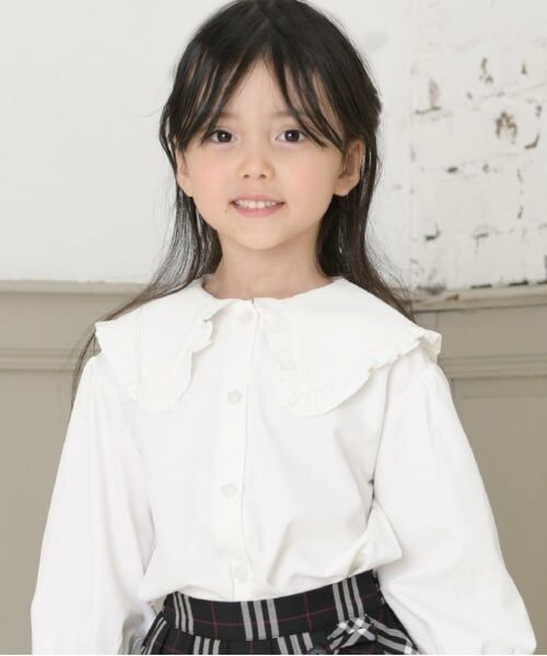 KP / ケーピー シャツ・ブラウス | KP ビッグカラーブラウス(100～150) | 詳細5