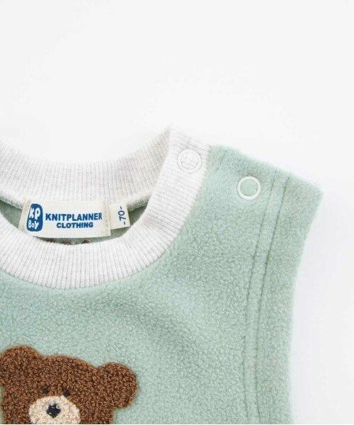 KP / ケーピー ベビー・キッズウエア | KPBOY フリースベスト | 詳細4
