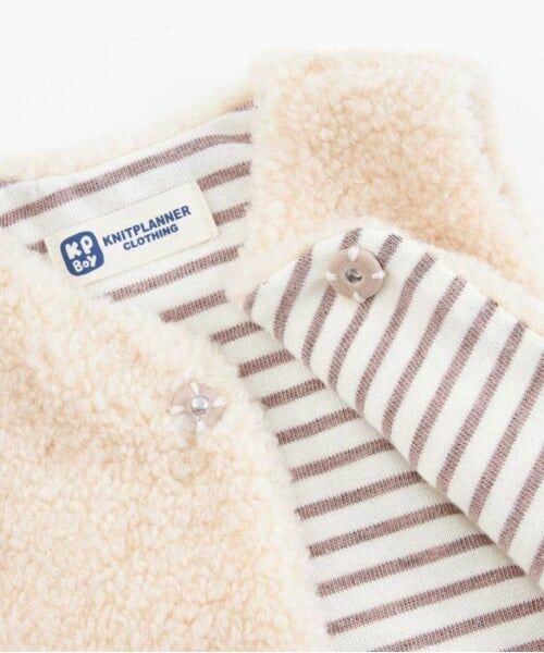 KP / ケーピー ダウンジャケット・ベスト | KPBOY シープボアベスト | 詳細4