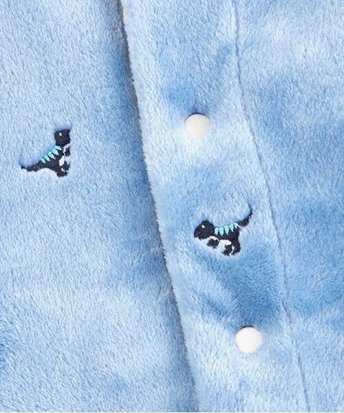 KP / ケーピー ダウンジャケット・ベスト | KPBOY 恐竜リバーシブル裏ボア中綿ベスト(80～130) | 詳細19