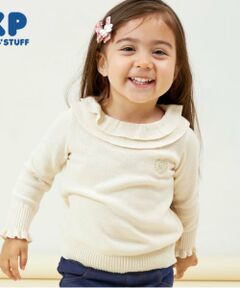 KP / ケーピー ニット・セーター | KP フリル襟セーター(80～150)