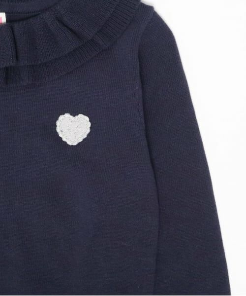 KP / ケーピー ニット・セーター | KP フリル襟セーター(80～150) | 詳細11