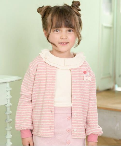 KP / ケーピー ニット・セーター | KP フリル襟セーター(80～150) | 詳細4