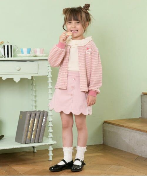 KP / ケーピー ニット・セーター | KP フリル襟セーター(80～150) | 詳細5