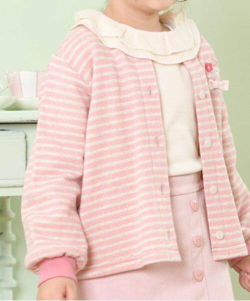 KP / ケーピー ニット・セーター | KP フリル襟セーター(80～150) | 詳細7