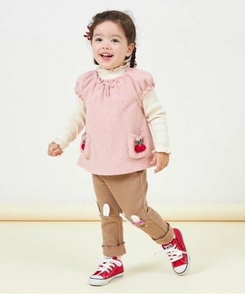 KP / ケーピー ニット・セーター | KP ハイネックリブ編みセーター(80～90) | 詳細10