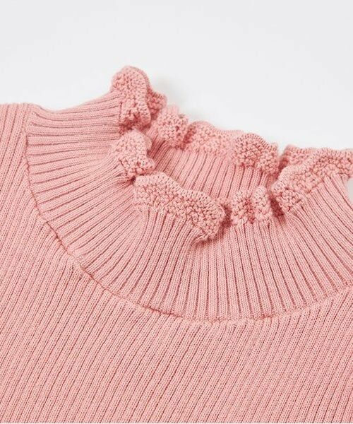 KP / ケーピー ニット・セーター | KP ハイネックリブ編みセーター(100～160) | 詳細10