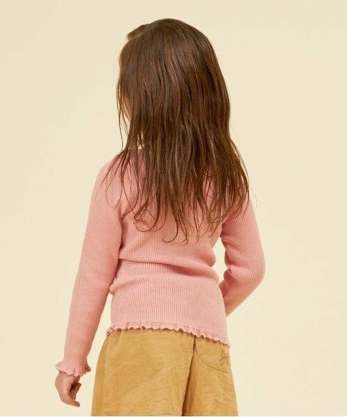 KP / ケーピー ニット・セーター | KP ハイネックリブ編みセーター(100～160) | 詳細13