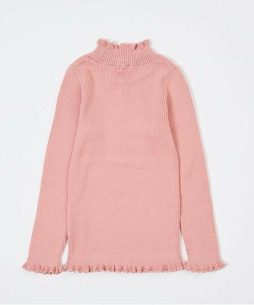 KP / ケーピー ニット・セーター | KP ハイネックリブ編みセーター(100～160) | 詳細3