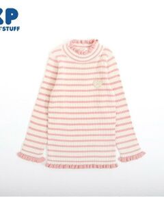 KP / ケーピー ニット・セーター | KP リブ編みボーダーハイネックセーター(80～90)