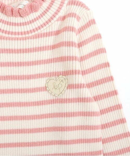 KP / ケーピー ニット・セーター | KP リブ編みボーダーハイネックセーター(80～90) | 詳細10