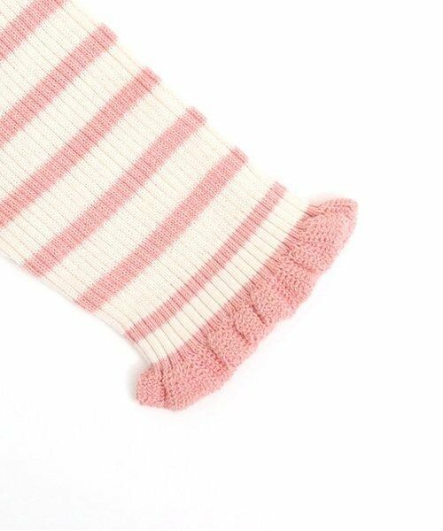 KP / ケーピー ニット・セーター | KP リブ編みボーダーハイネックセーター(80～90) | 詳細12