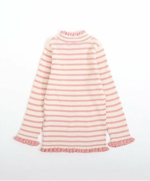 KP / ケーピー ニット・セーター | KP リブ編みボーダーハイネックセーター(80～90) | 詳細3