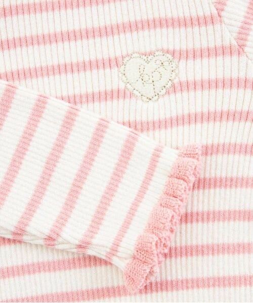 KP / ケーピー ニット・セーター | KP リブ編みボーダーハイネックセーター(100～150) | 詳細10