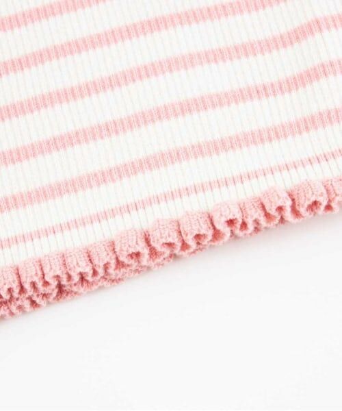KP / ケーピー ニット・セーター | KP リブ編みボーダーハイネックセーター(100～150) | 詳細12