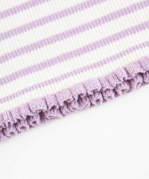 KP / ケーピー ニット・セーター | KP リブ編みボーダーハイネックセーター(100～150) | 詳細9