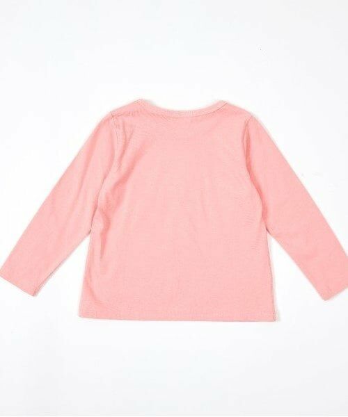 KP / ケーピー Tシャツ | KP 花冠うさぎプリント長袖Tシャツ(80～90) | 詳細1