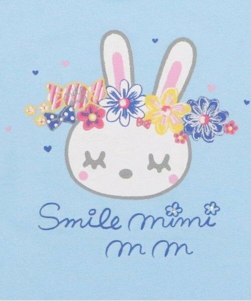 KP / ケーピー Tシャツ | KP 花冠うさぎプリント長袖Tシャツ(80～90) | 詳細8