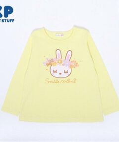 KP / ケーピー Tシャツ | KP 花冠うさぎプリント長袖Tシャツ(100～160)