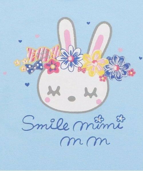 KP / ケーピー Tシャツ | KP 花冠うさぎプリント長袖Tシャツ(100～160) | 詳細8