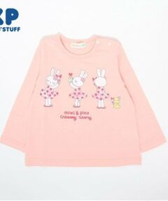 KP / ケーピー Tシャツ | KP アイスうさぎプリント長袖Tシャツ(80～90)