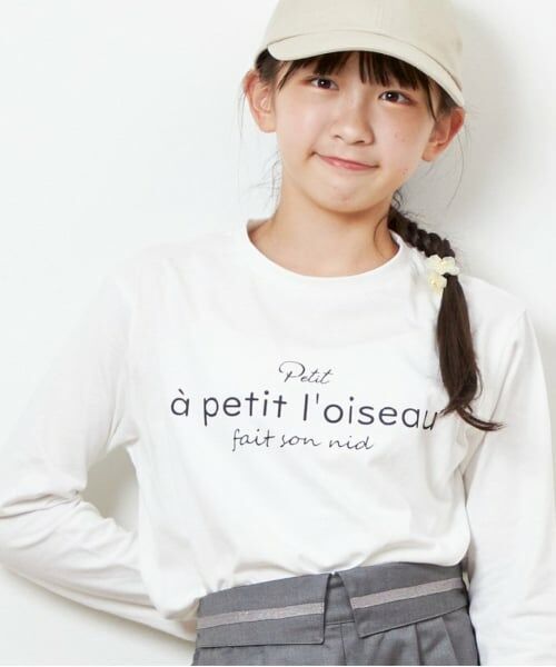 KP / ケーピー Tシャツ | troislapins チュールキャミ＆長袖Tシャツセット(140～160) | 詳細14