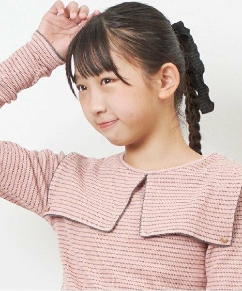 KP / ケーピー Tシャツ | troislapins セーラーカラー長袖プルオーバー(140～160) | 詳細2