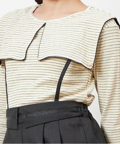 KP / ケーピー Tシャツ | troislapins セーラーカラー長袖プルオーバー(140～160) | 詳細5