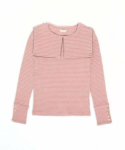 KP / ケーピー Tシャツ | troislapins セーラーカラー長袖プルオーバー(140～160) | 詳細8