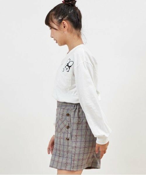 KP / ケーピー Tシャツ | troislapins うさぎワッペン長袖Tシャツ(140～160) | 詳細15