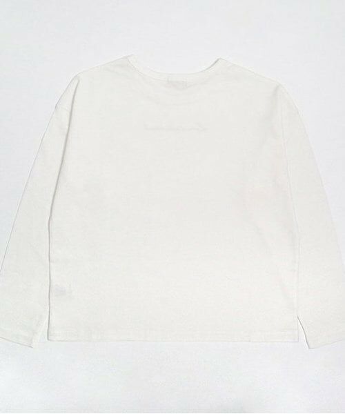 KP / ケーピー Tシャツ | troislapins プリント長袖Tシャツ(140～160) | 詳細10