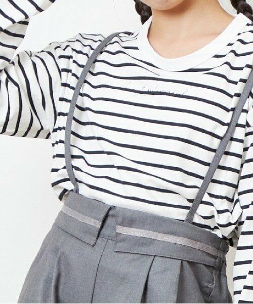 KP / ケーピー Tシャツ | troislapins プリント長袖Tシャツ(140～160) | 詳細3