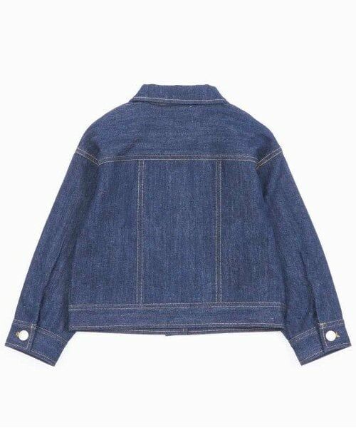 KP / ケーピー ブルゾン | KP ハートポケットデニムジャケット(110～160) | 詳細1