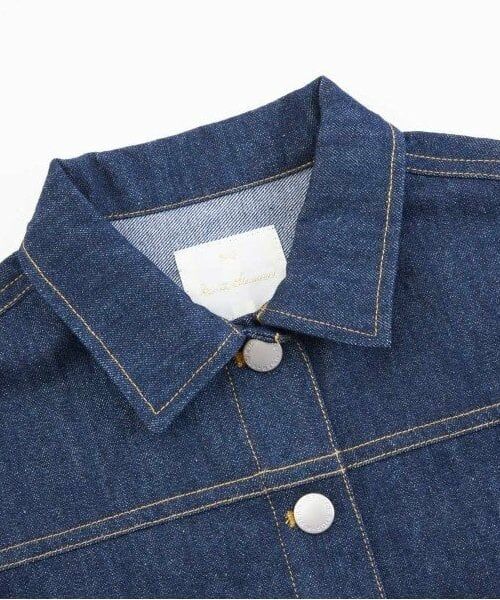 KP / ケーピー ブルゾン | KP ハートポケットデニムジャケット(110～160) | 詳細2