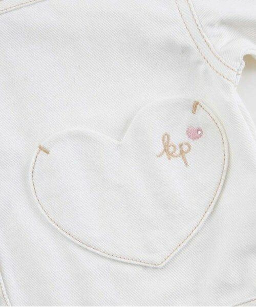 KP / ケーピー ブルゾン | KP ハートポケットデニムジャケット(110～160) | 詳細3