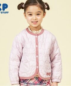 KP / ケーピー ブルゾン | KP ネコモチーフキルトジャケット(80～140)