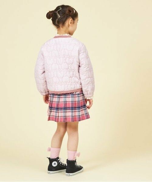 KP / ケーピー ブルゾン | KP ネコモチーフキルトジャケット(80～140) | 詳細11