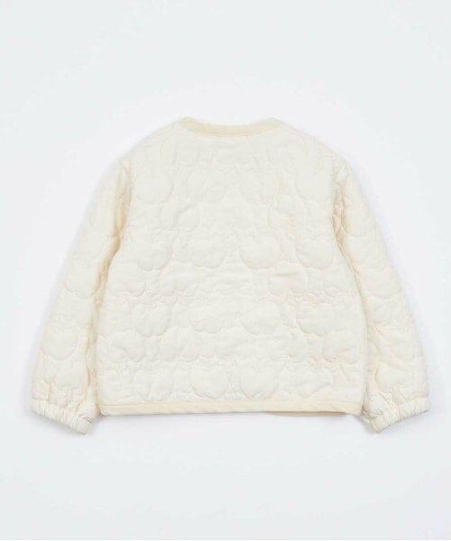 KP / ケーピー ブルゾン | KP ネコモチーフキルトジャケット(80～140) | 詳細2