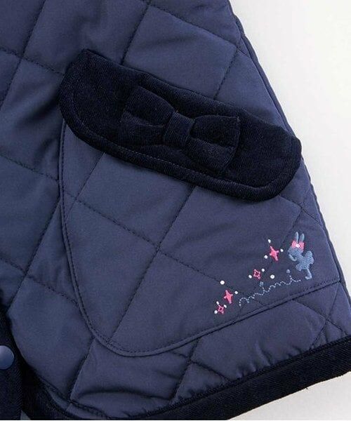 KP / ケーピー ブルゾン | KP 星座プリント裏地キルトジャケット(90～160) | 詳細8
