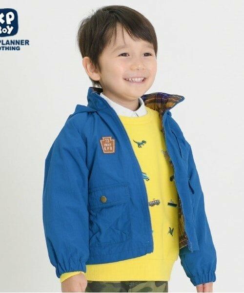 KP / ケーピー ブルゾン | KPBOY 合繊マウンテンパーカー(90～160)（ブルー）