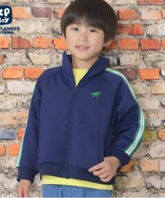 KP / ケーピー ブルゾン | KPBOY 恐竜刺しゅう袖ライン付きブルゾン(110～150)