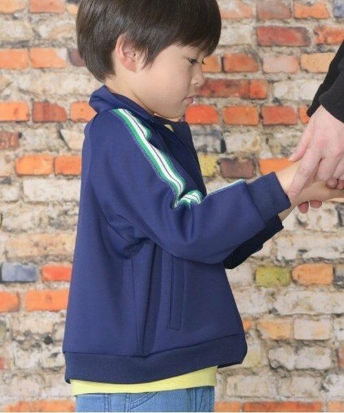 KP / ケーピー ブルゾン | KPBOY 恐竜刺しゅう袖ライン付きブルゾン(110～150) | 詳細11