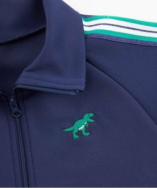 KP / ケーピー ブルゾン | KPBOY 恐竜刺しゅう袖ライン付きブルゾン(110～150) | 詳細6