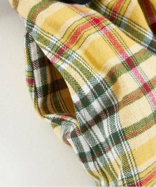 KP / ケーピー ミニ丈・ひざ丈ワンピース | KP レイヤード風チェックワンピース(90～160) | 詳細5