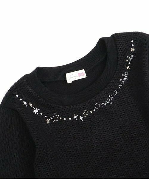 KP / ケーピー ミニ丈・ひざ丈ワンピース | KP 星座柄シフォンワンピース(90～150) | 詳細12