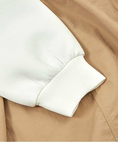 KP / ケーピー ミニ丈・ひざ丈ワンピース | troislapins ハーフジップドッキングカーゴワンピース(140～160) | 詳細8