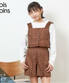 KP / ケーピー ショート・ハーフ・半端丈パンツ | troislapins ビスチェ＆ショートパンツセット(140～160)