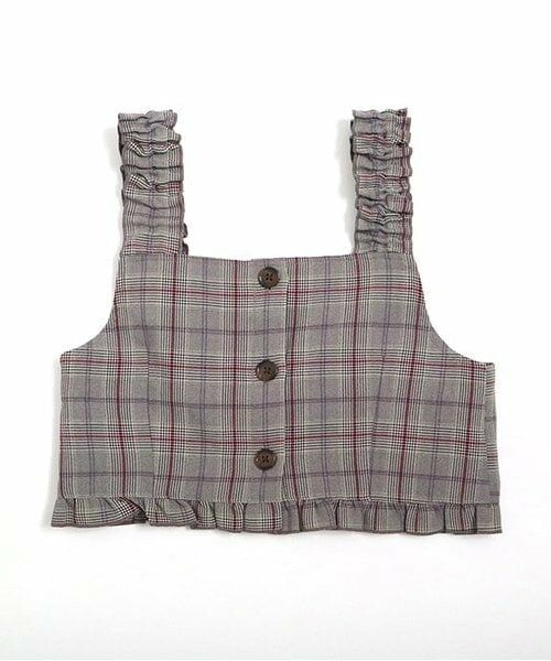 KP / ケーピー ショート・ハーフ・半端丈パンツ | troislapins ビスチェ&ショートパンツセット(140~160) | 詳細1