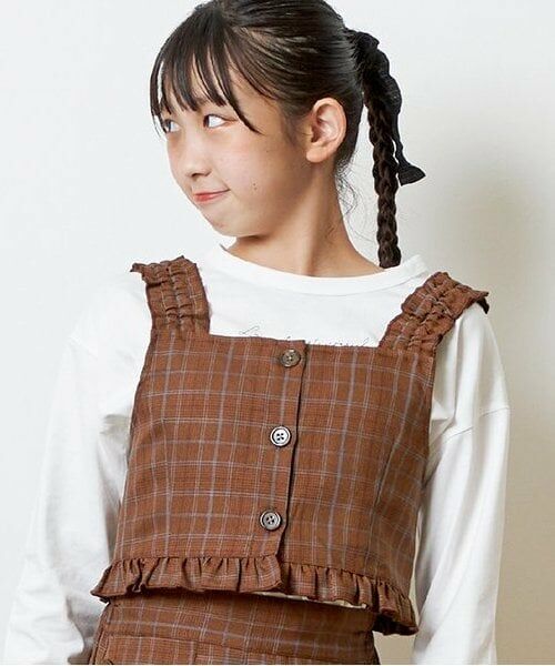 KP / ケーピー ショート・ハーフ・半端丈パンツ | troislapins ビスチェ&ショートパンツセット(140~160) | 詳細10