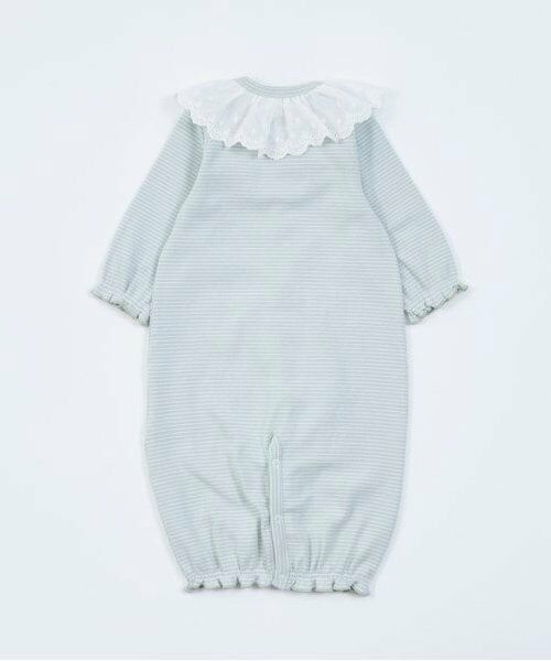 KP / ケーピー ロンパース | KP レース衿ボーダー柄2WAYオール | 詳細15